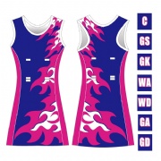 New arrive sublimated basketball team netball dress