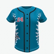 High Quality Blank Baseball Uniform Wholesale Custom Made Baseball Shirts Dri Fit Baseball Jersey
