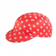 MOQ 1pcs Red and Star Cycle Hap Bicycle Cap