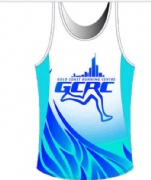 Breathable and High Quality Sublimated Men Running Singlets & Top